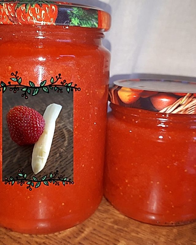 Nobbis Erdbeer-Spargel-Marmelade