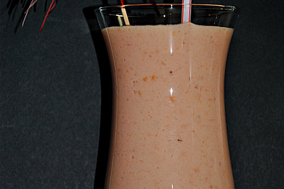 Marillen-Bananen-Melonen-Smoothie