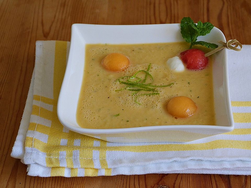 Cantaloupe-Melonen-Kaltschale von ars_vivendi | Chefkoch
