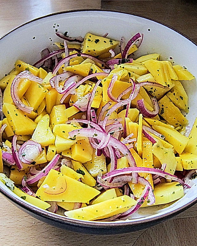 Seychellischer Mango-Salat