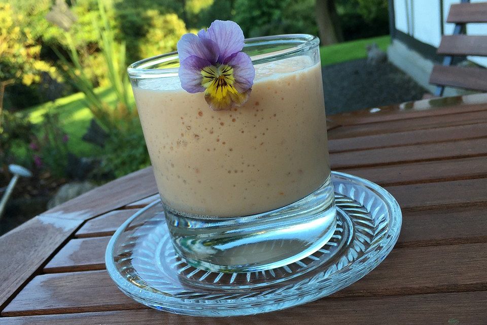 Aprikosen-Bananen-Joghurt-Smoothie