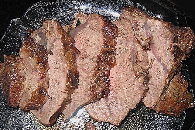 Rinderbraten mit einer Senfkräuterkruste von Ottomar| Chefkoch