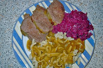 Rinderbraten Mit Einer Senfkrauterkruste Von Ottomar Chefkoch 