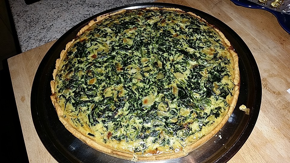 Spinat Gorgonzola Quiche Von Kiwi La Fruit Chefkoch