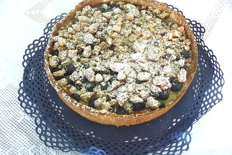 Blaubeer-Pudding-Kuchen