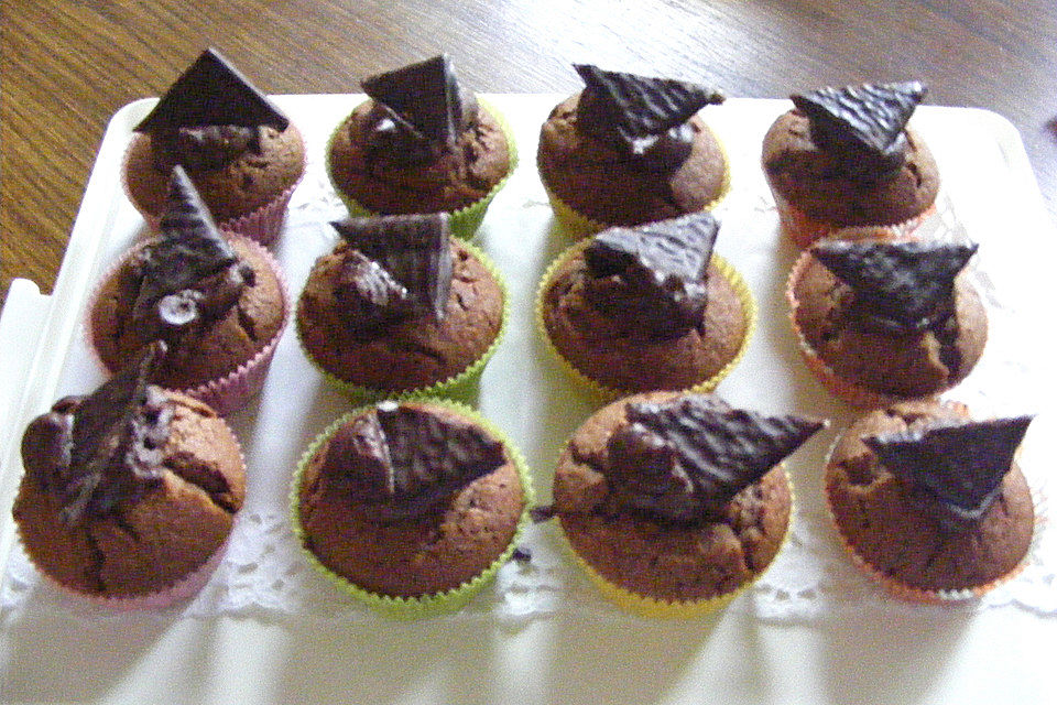 Schoko-Minz-Muffins