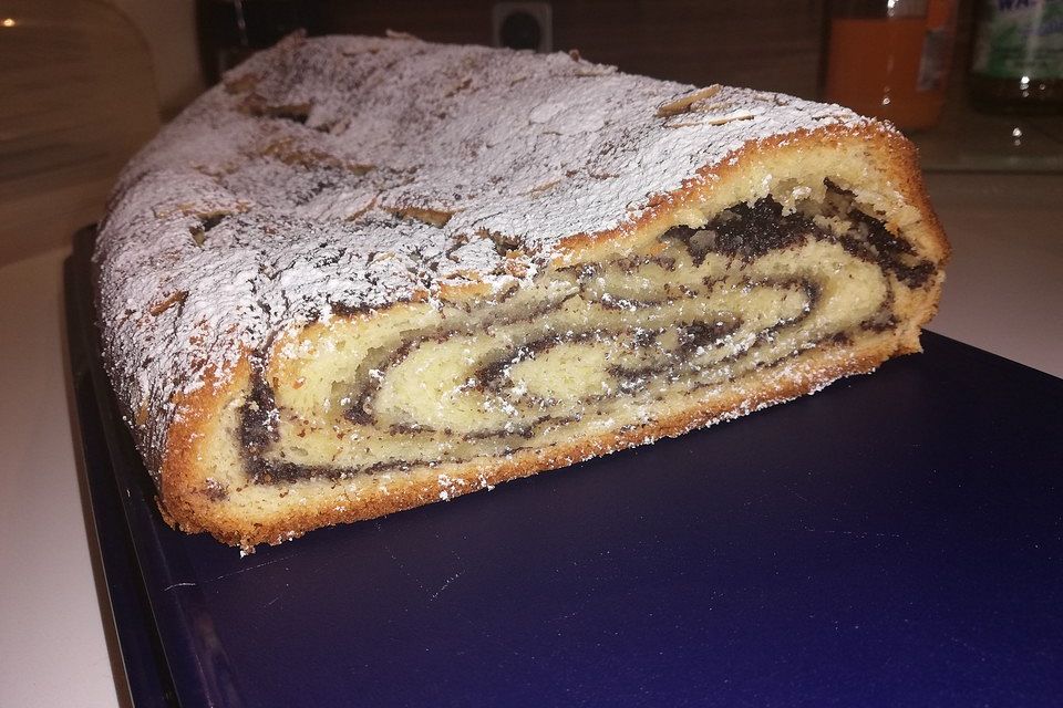 Apfel - Mohn Stollen