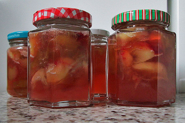Rhabarber-Pfirsich-Marmelade von imuel| Chefkoch