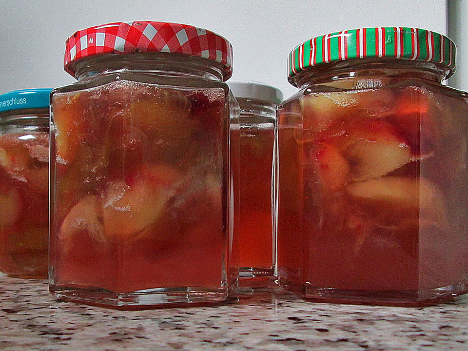 Rhabarber-Pfirsich-Marmelade von imuel| Chefkoch