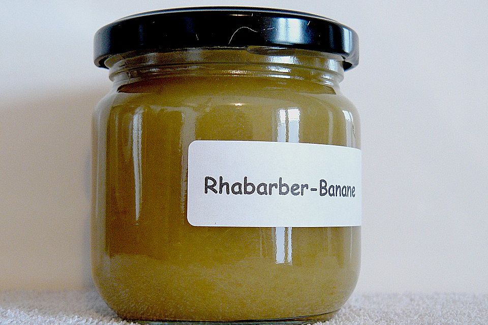 Rhabarber - Bananen - Konfitüre