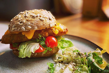 Fischstäbchenburger