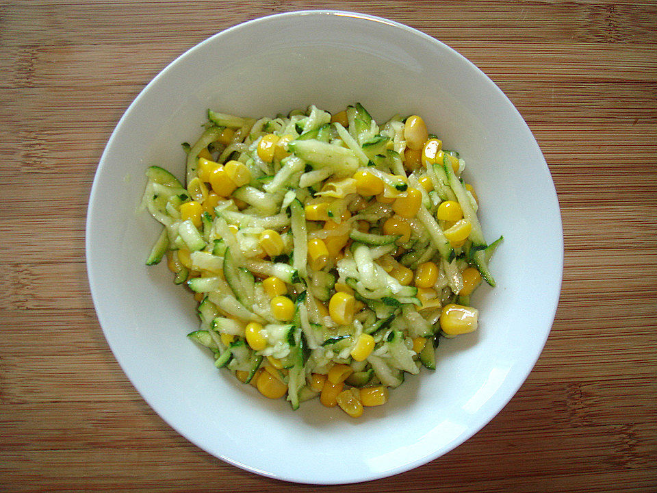 Zucchinisalat mit Mais von Fiammi | Chefkoch