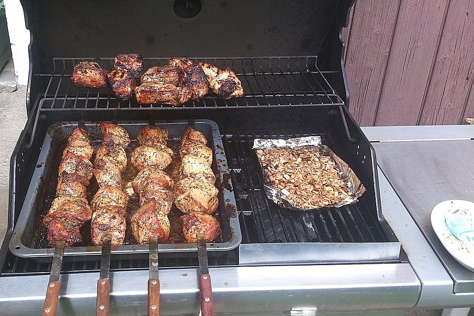 Mutzbraten vom Gasgrill