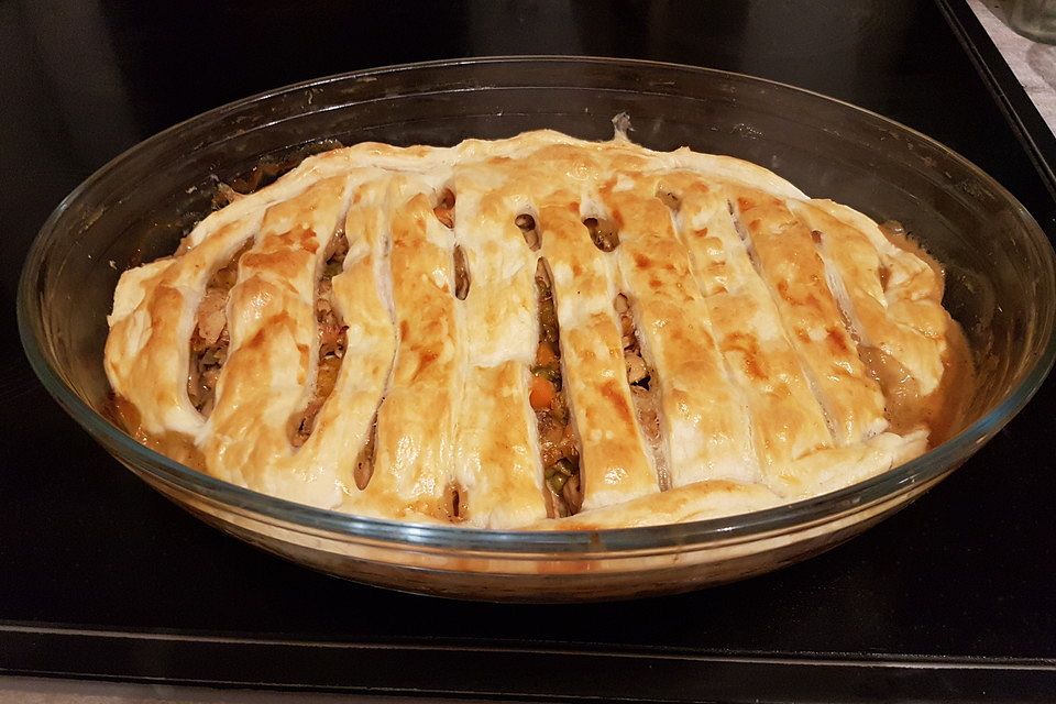 Chicken & Mushroom Pie