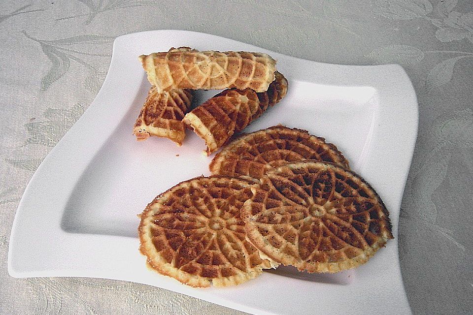 Hippen (spezielle Waffeln aus Luxemburg)