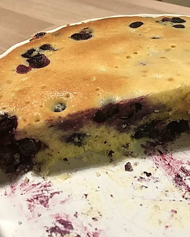 Blueberry-Cheesecake Tassenkuchen