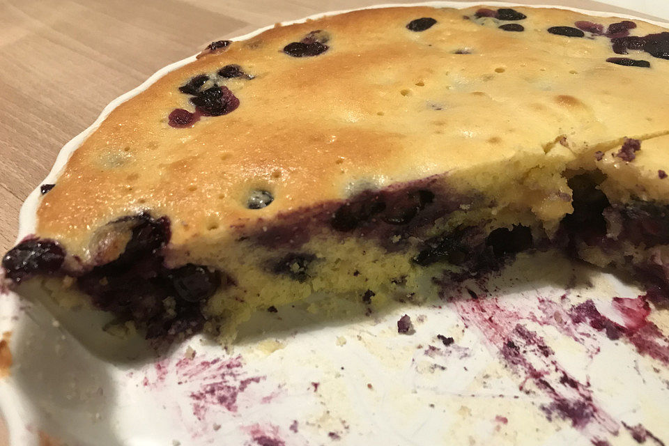 Blueberry-Cheesecake Tassenkuchen