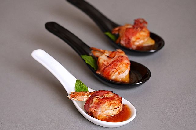 Garnelen und Ananas im Speckmantel von ars_vivendi| Chefkoch