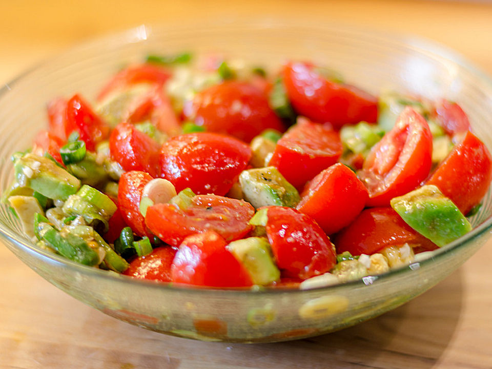 Tomaten Avocado Salat Rezept Lebensmittel Essen | Hot Sex Picture