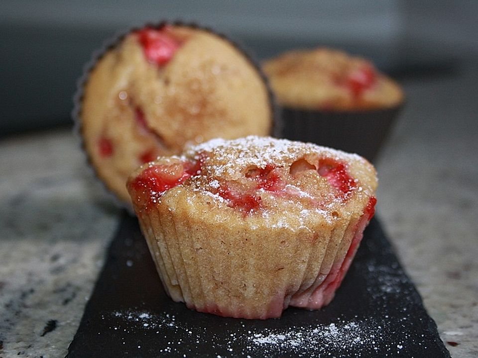 Erdbeer-Limetten-Muffins von s-fuechsle | Chefkoch