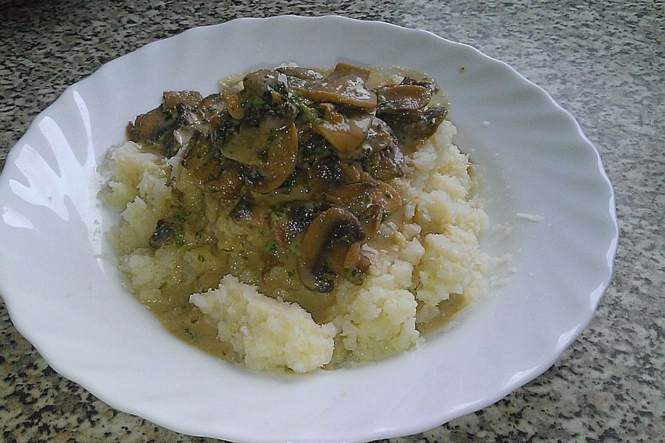 Champignonsoße Champignonsoße