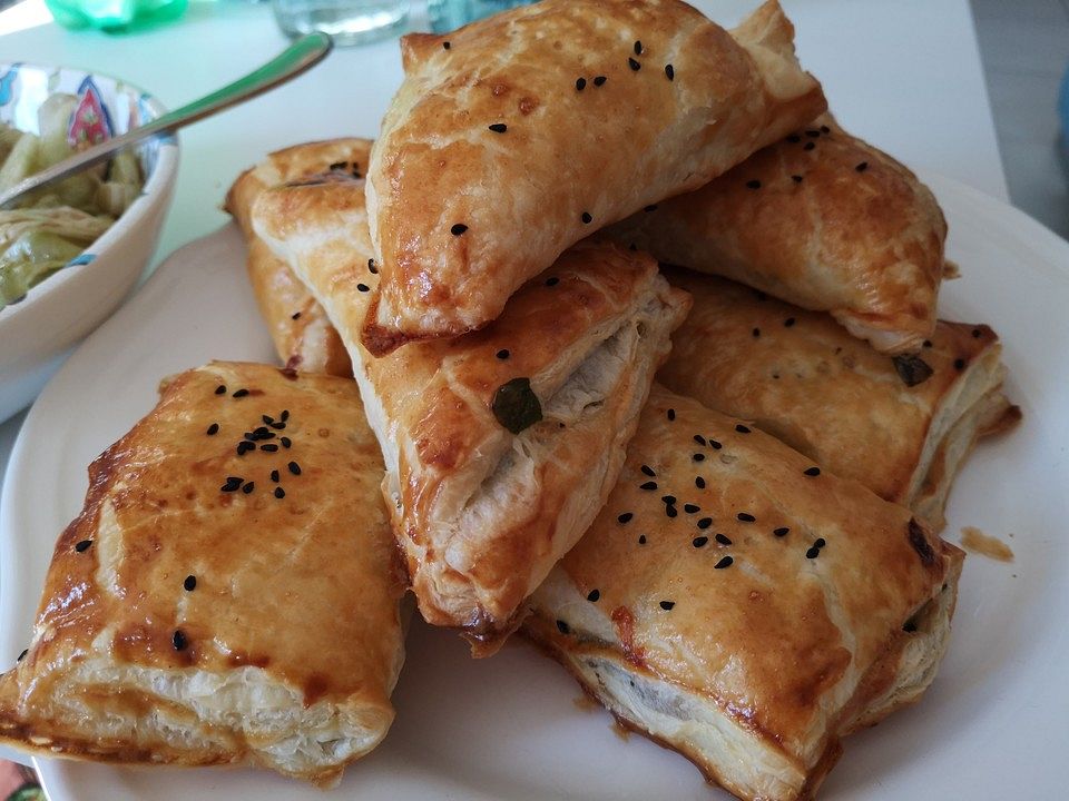 Mangold-Feta-Taschen