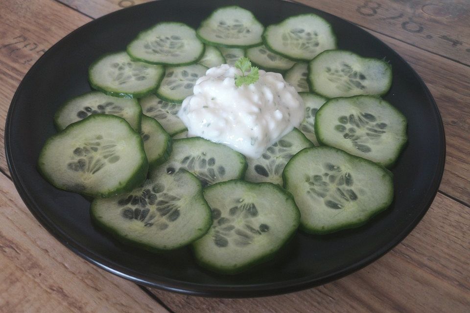 Gurken-Carpaccio