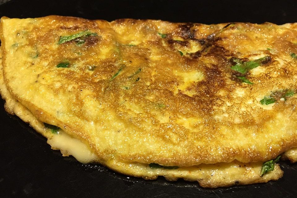 Kräuter-Käse-Omelette