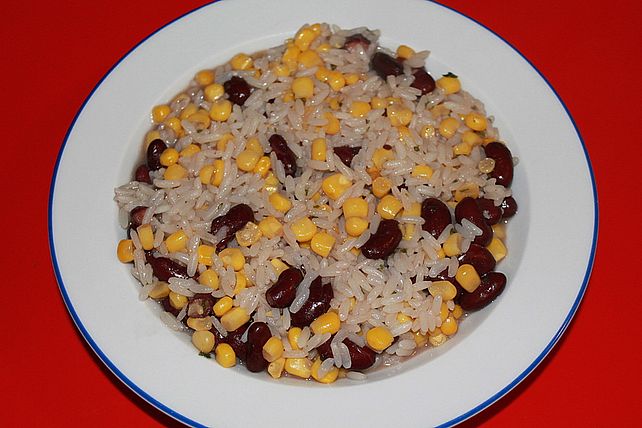 Reistopf mit Mais und Kidneybohnen von Jasmin-Petra-Wenzel| Chefkoch