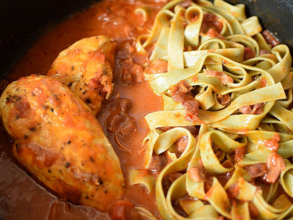 Putenschnitzel An Parma-Tomaten-Sauce Von Würzfix| Chefkoch