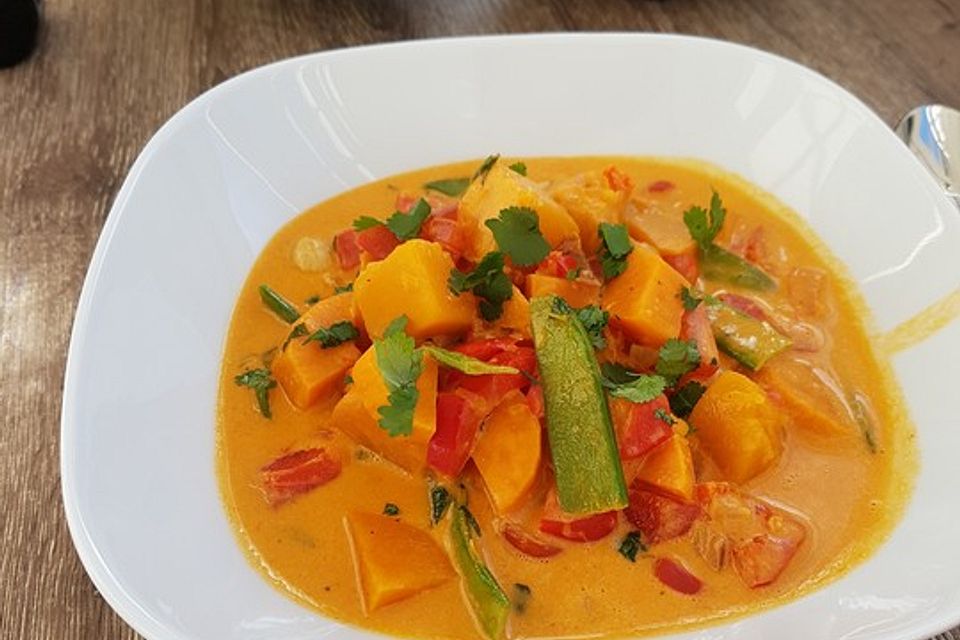 Das weltbeste vegane Süßkartoffel-Curry