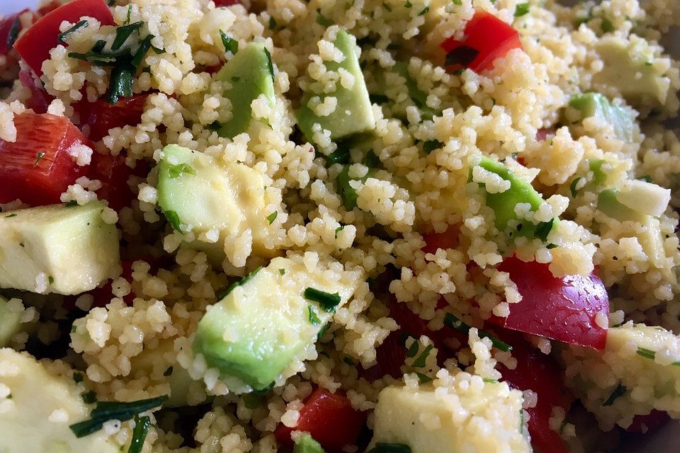 Sommerlich frischer Couscous-Salat