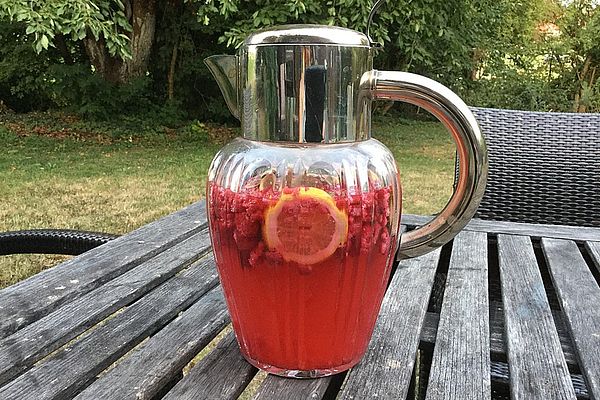 Limonen-Zitronen-Himbeer-Limonade von CThomaßen | Chefkoch