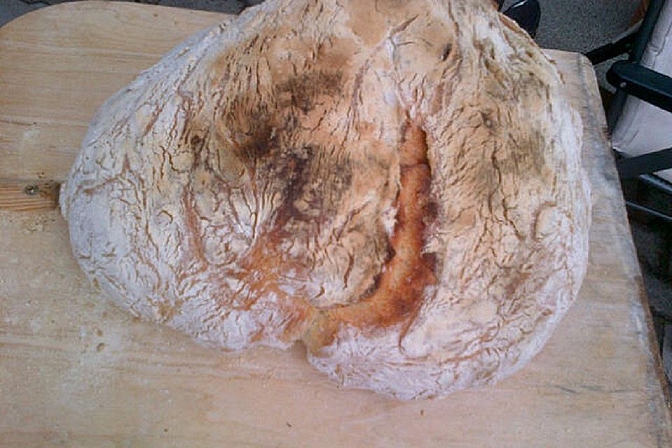 kuechlis einfaches Holzofenbrot