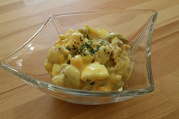 Eiersalat mit Champignons und Ananas von Isi_kocht | Chefkoch