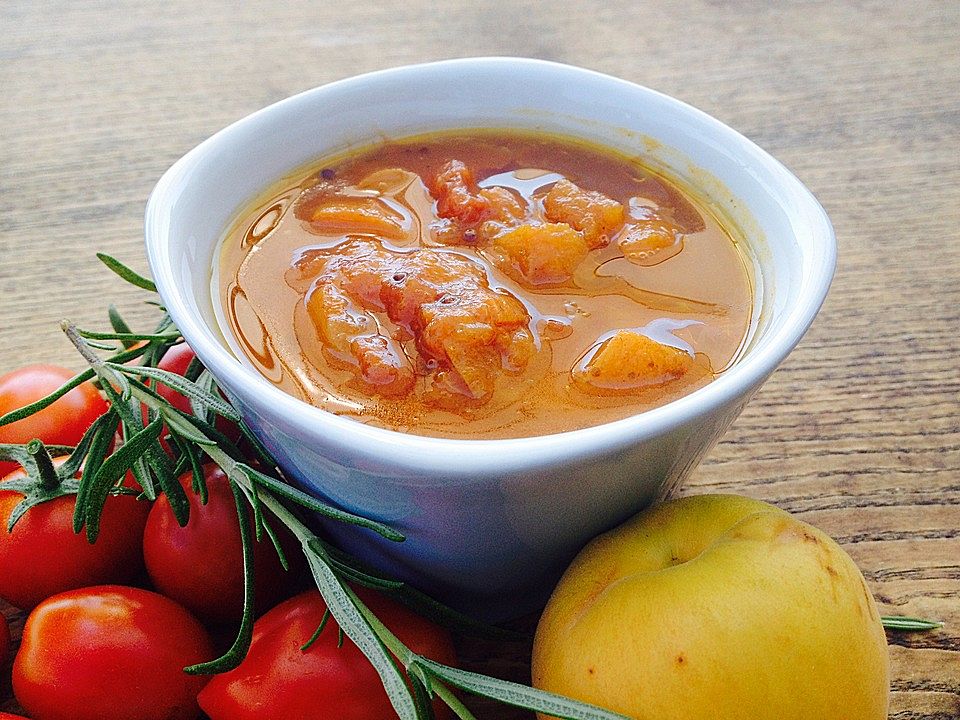 Tomaten-Marillen-Chutney von Schugine| Chefkoch