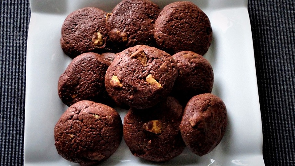 Weiche Schokocookies, Schokoladenkekse Von Belakruemelmonster | Chefkoch