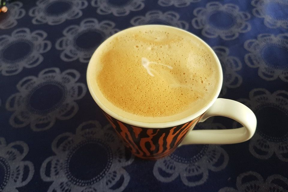 Veganer Latte Macchiato