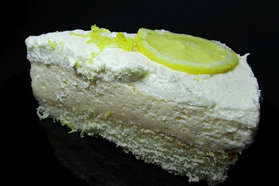 Zitronen-Frischkäse-Torte