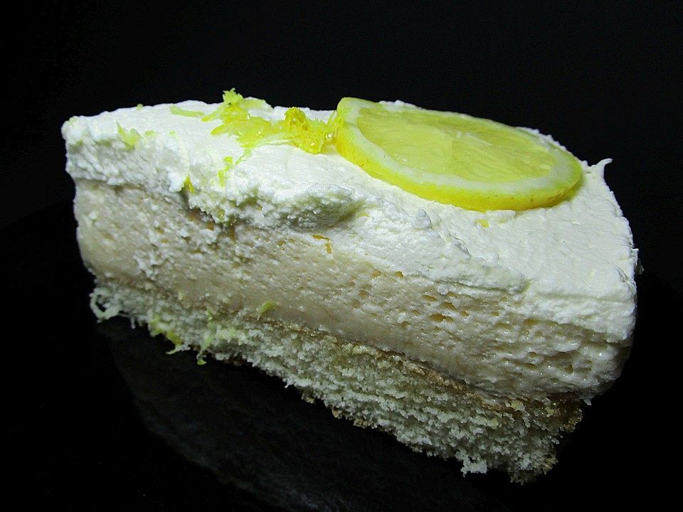 Zitronen-Frischkäse-Torte von schaech001 | Chefkoch