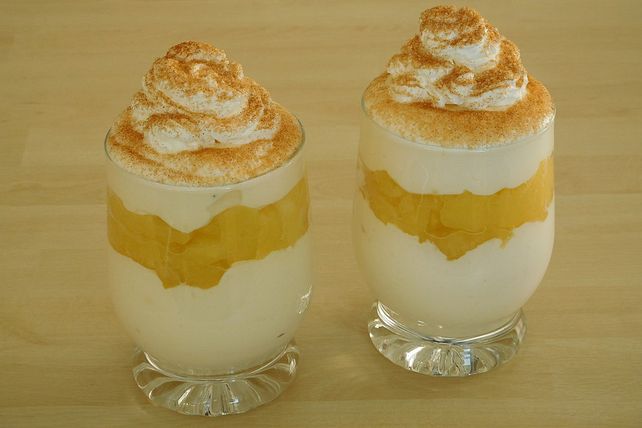 Apfelpüree-Pudding-Sahne-Schichtdessert von patty89| Chefkoch