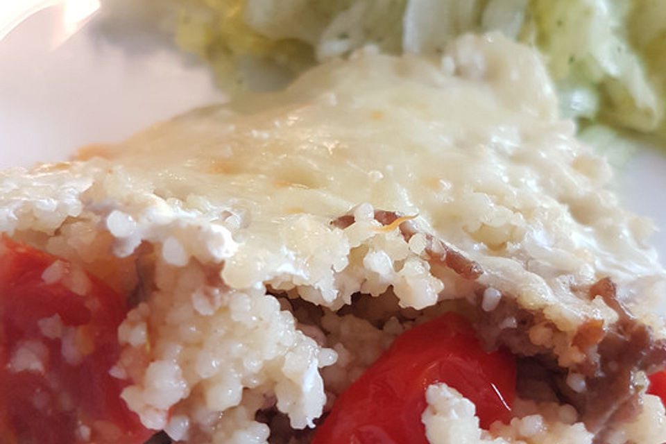 Couscous-Lamm-Auflauf Couscous-Lamm-Auflauf