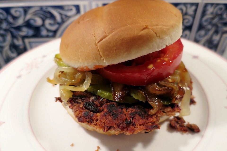 Vegane Frikadelle für Burger