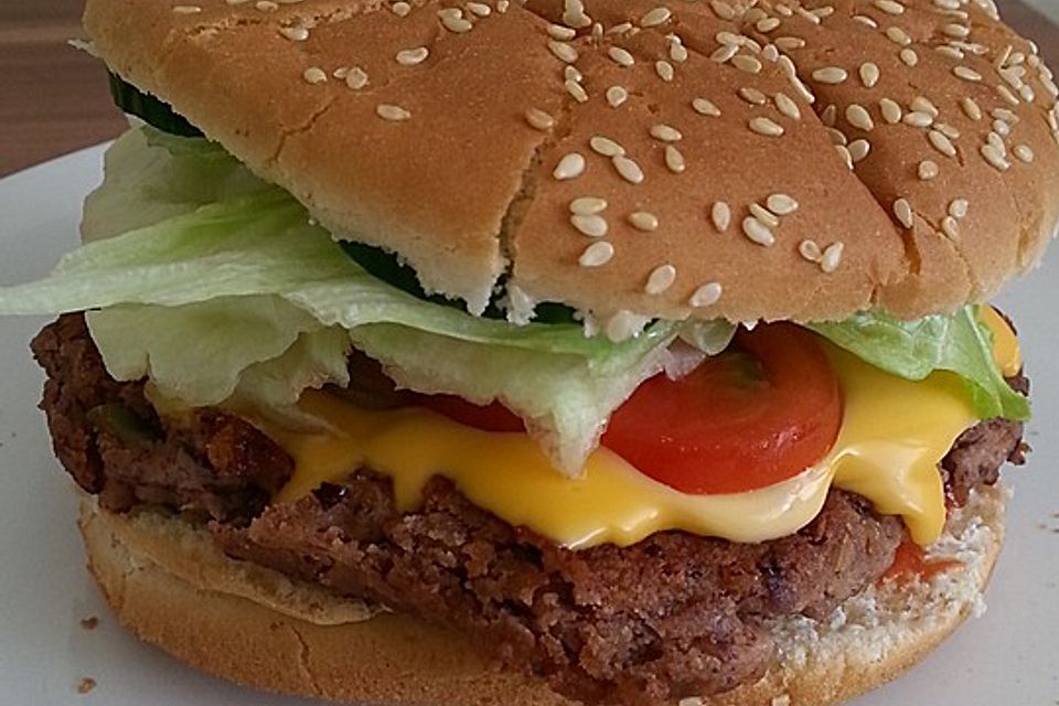 Vegane Frikadelle für Burger