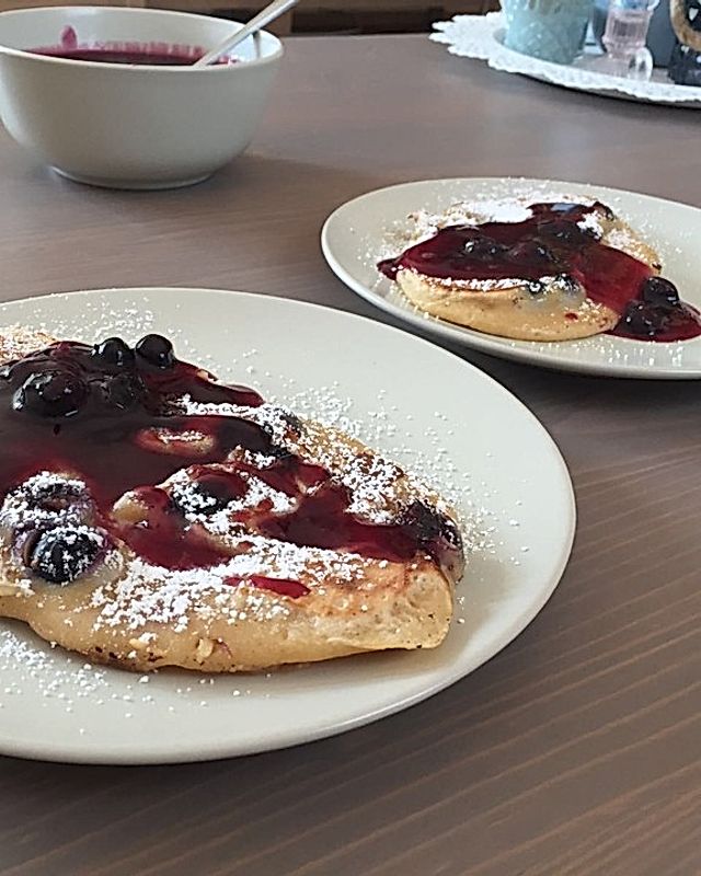 Pefekte Blueberry Pancakes selber machen