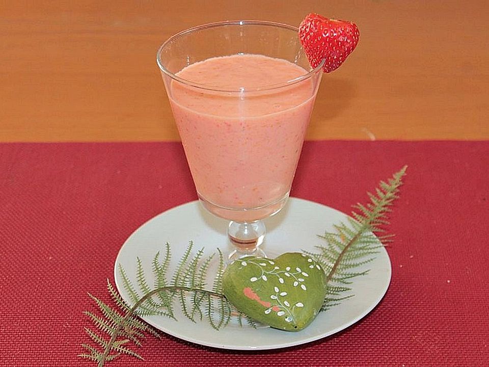 Erdbeer-Aprikosen-Melonen-Smoothie von patty89| Chefkoch