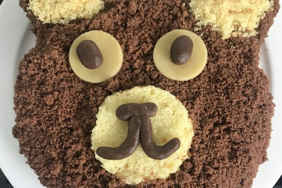 Bärenkuchen zum Kindergeburtstag Bärenkuchen zum Kindergeburtstag