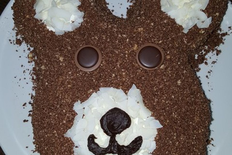 Bärenkuchen zum Kindergeburtstag Bärenkuchen zum Kindergeburtstag