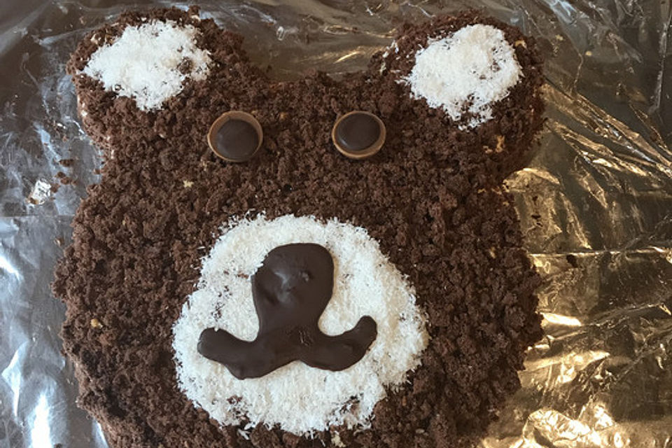 Bärenkuchen zum Kindergeburtstag Bärenkuchen zum Kindergeburtstag