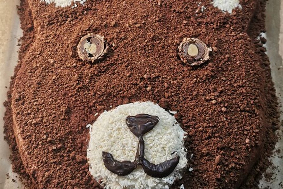 Bärenkuchen zum Kindergeburtstag Bärenkuchen zum Kindergeburtstag